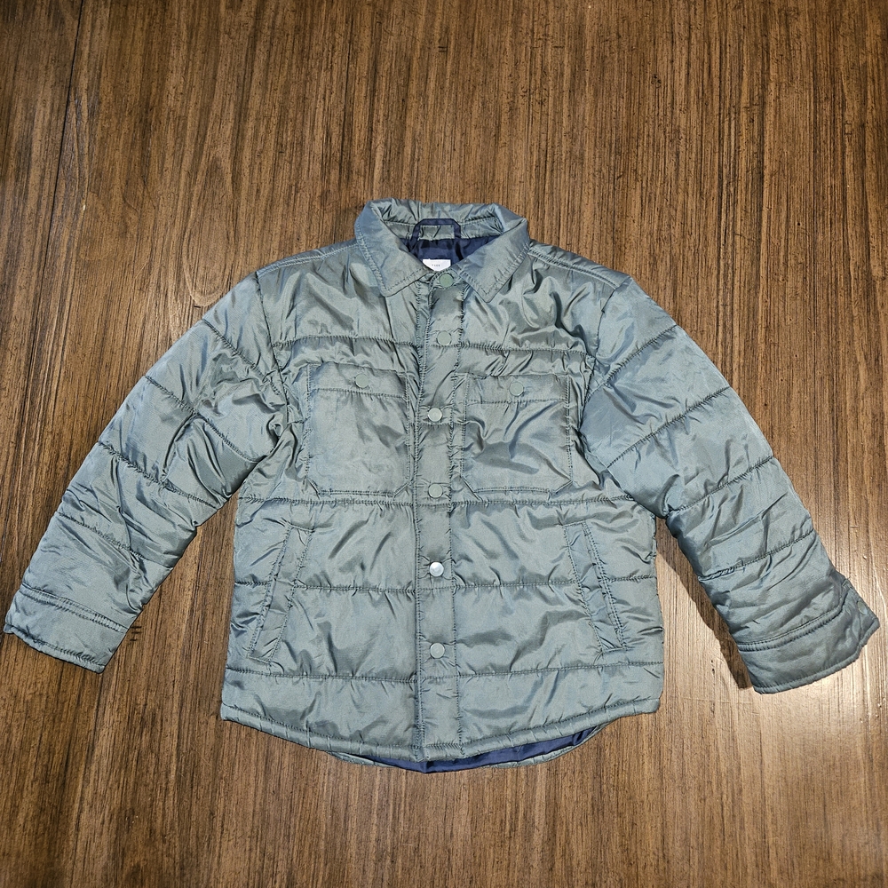 Stylish Kids' Gray Puffer Jacket
